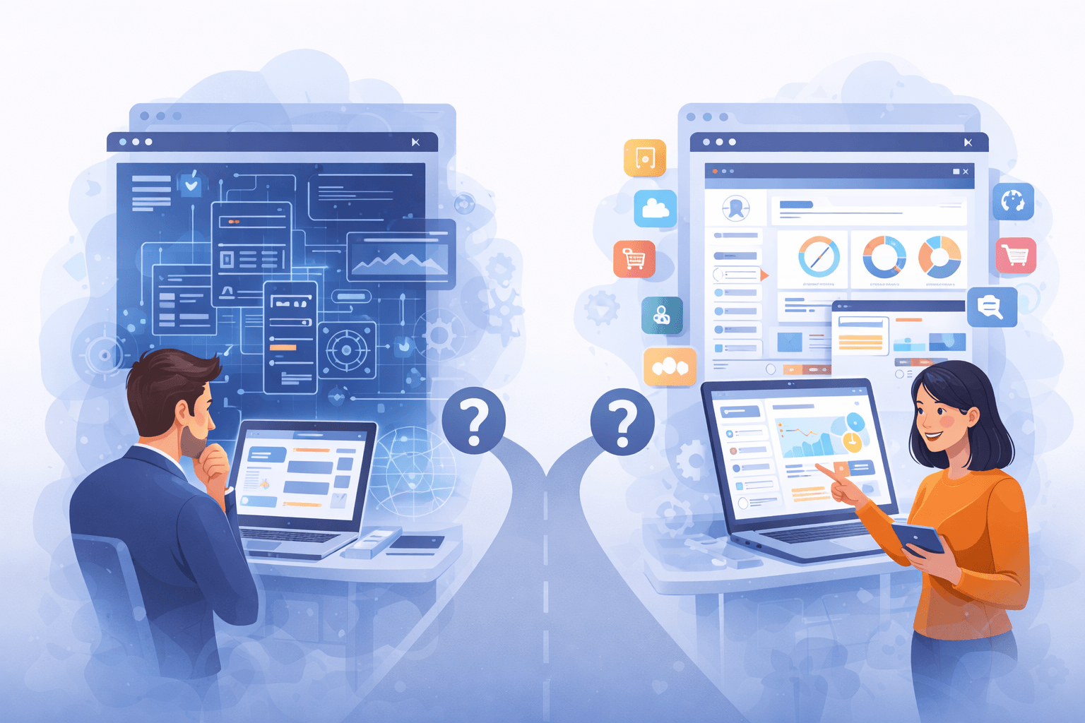 Skräddarsytt webbsystem eller färdig SaaS – vad passar ditt företag?
